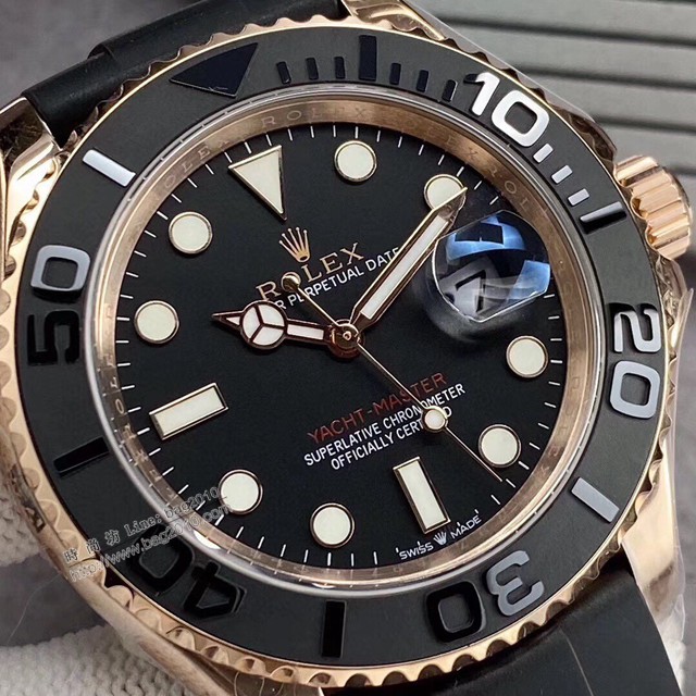 勞力士複刻手錶 N廠金遊艇116655 Rolex高端複刻男士腕表  gjs2190